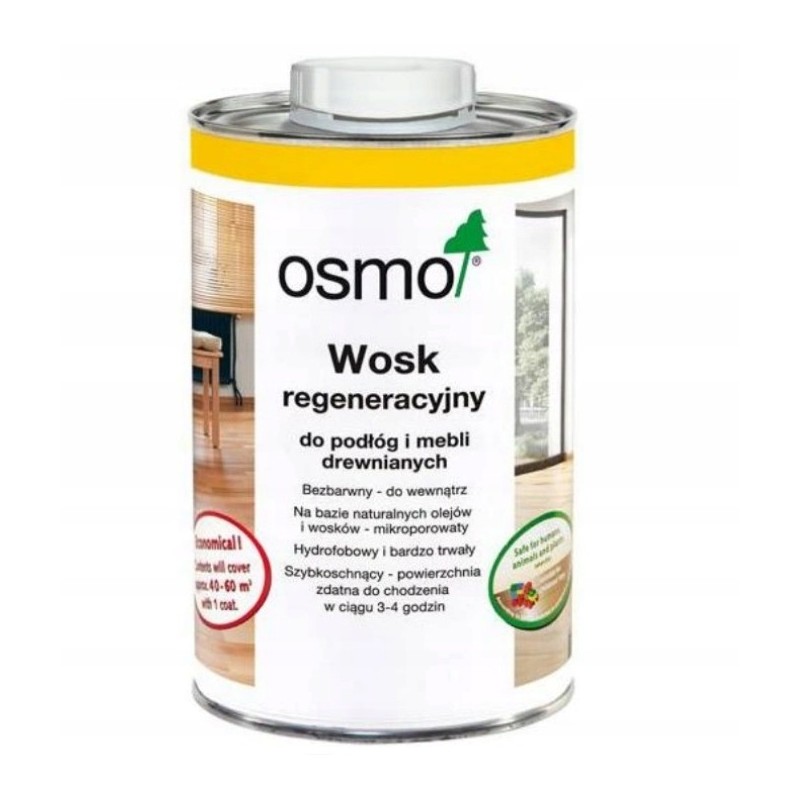 Osmo Wosk regeneracyjny 3079 Bezbarwny Matowy 1L