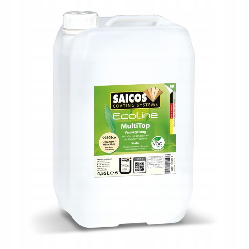 Saicos 9980 Ecoline MultiTop Lakier ULTRAMAT 4,55L