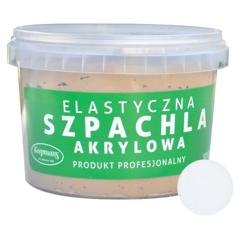 Koopmans Elastyczna Szpachla Akrylowa Biała 300g