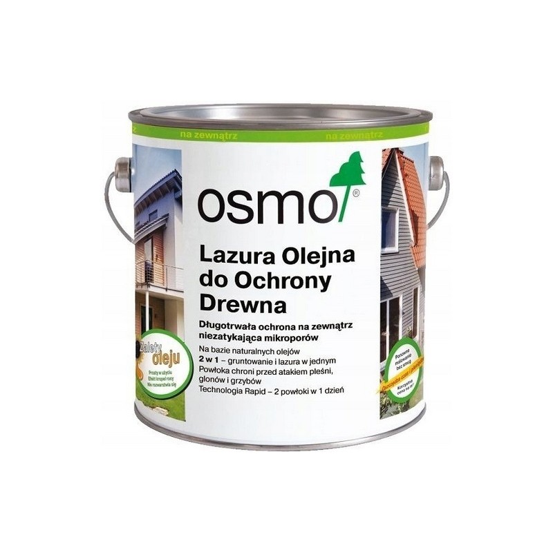 Osmo 700 Lazura Olejna Ochronna do drewna Sosna 2,5L