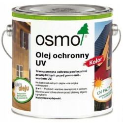 Osmo 425 Olej ochronny do drewna na zewnątrz UV Kolor Dąb 0,75L