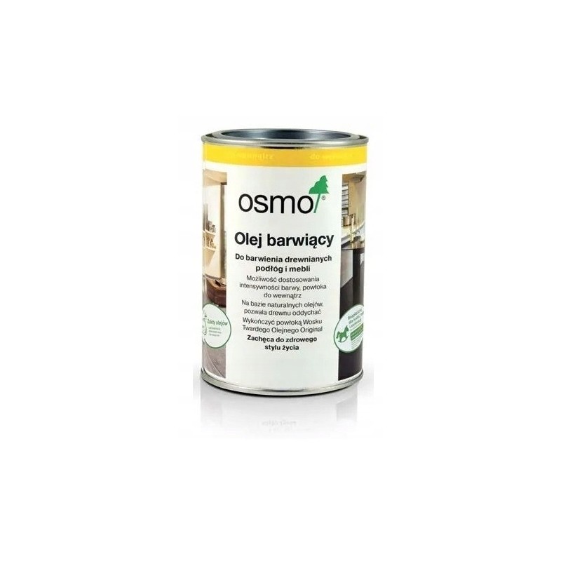 Osmo 3501 Olej Barwiący Bejca Olejna Do Drewna Biały 125ml