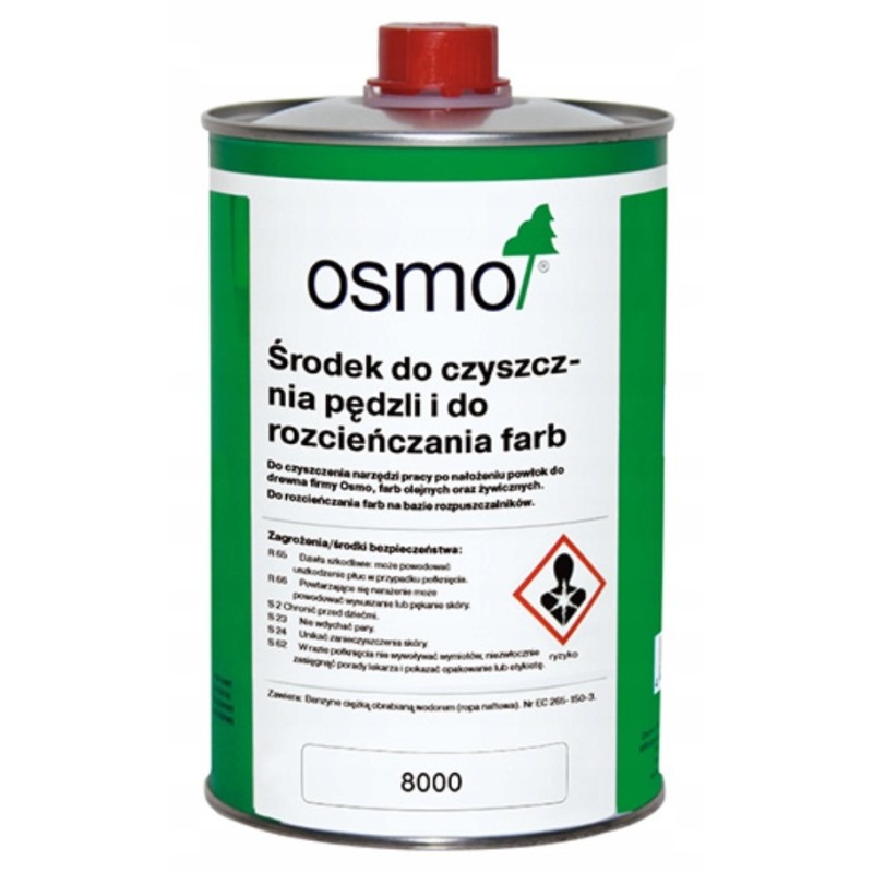 Osmo 8000 Środek do czyszczenia pędzli i rozcieńczania farb 1L