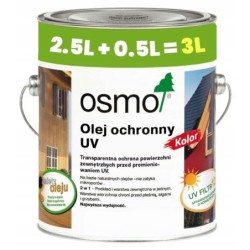 Osmo 429 Olej Ochronny do drewna na zewnątrz UV Surowe Drewno 3L