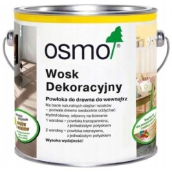 Osmo 3111 Wosk Dekoracyjny do drewna Olej Kolor Biały 125ml