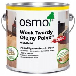 Osmo 3240 Wosk Twardy Olejny do drewna Rapid Biały 0,75L