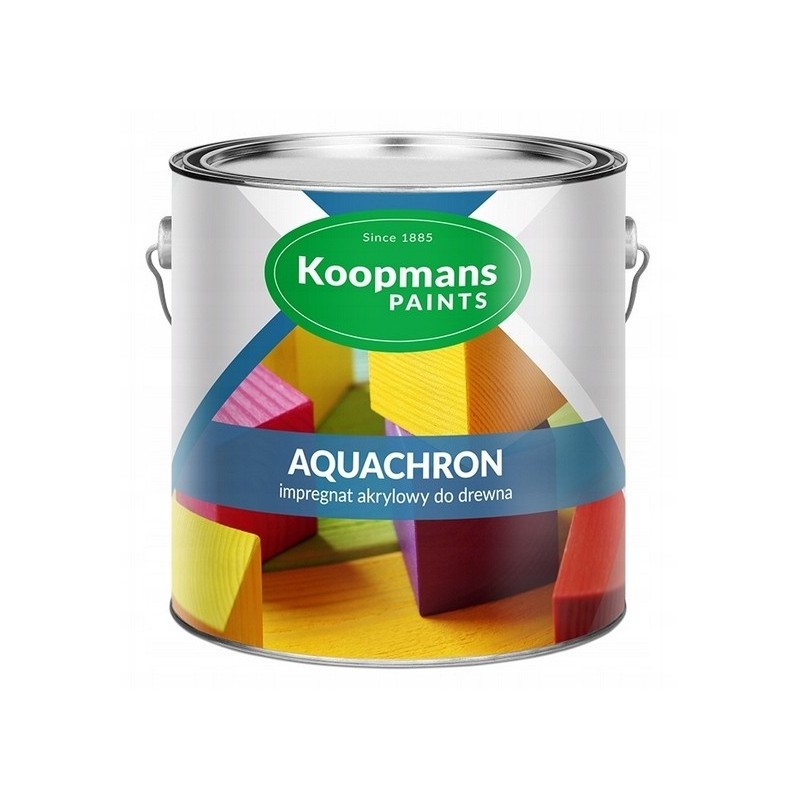 Koopmans AQUACHRON 204 Impregnat Akrylowy do drewna Orzech UV 2,5L