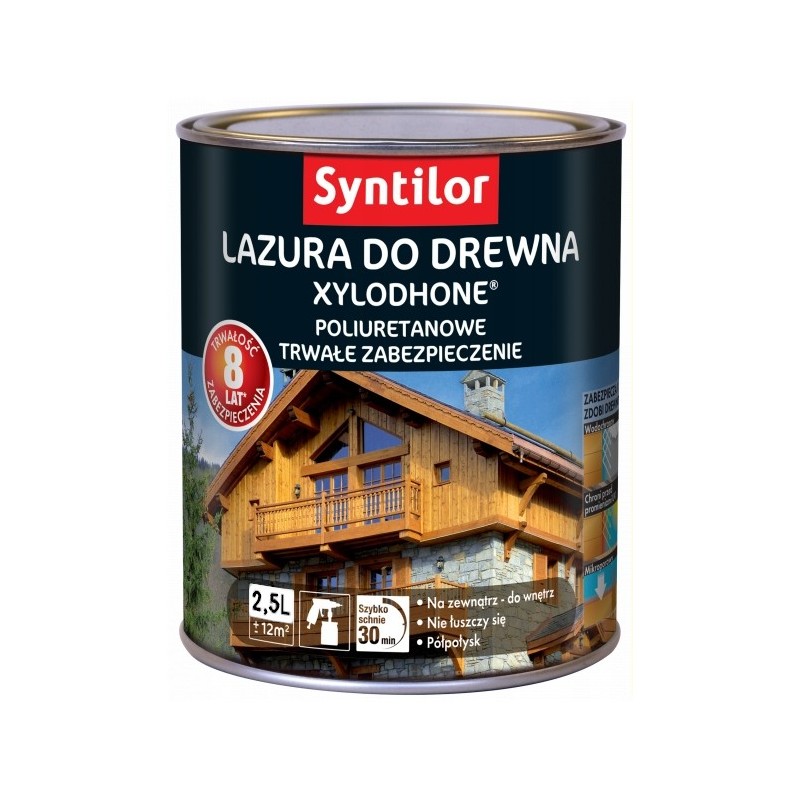 Syntilor XYLODHONE Lazura do drewna zewnątrz Wenge 2,5L