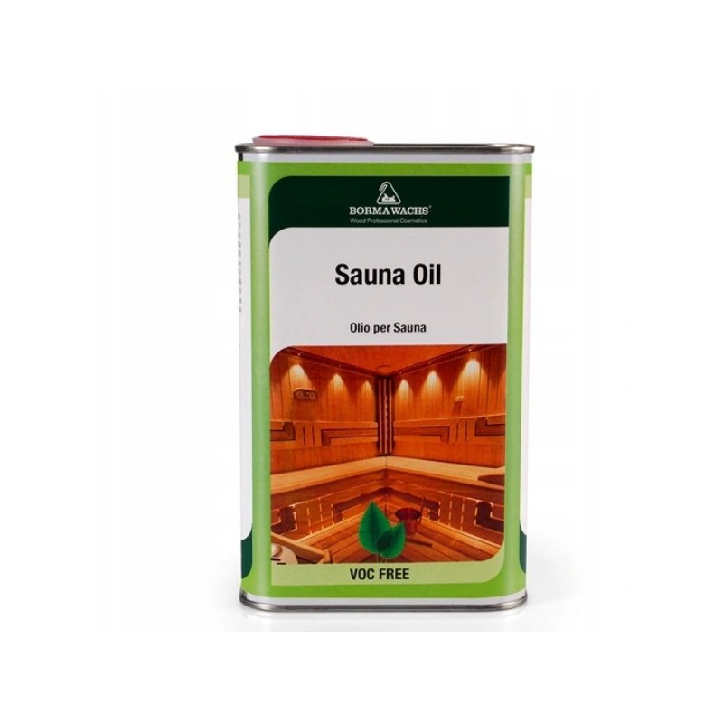 Borma Sauna Oil Olej Zabezpieczający do Sauny 1L