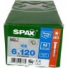 SPAX Wkręty do drewna Nierdzewne A2 6x120mm 100szt