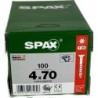 Spax Uniwersalne Wkręty do drewna 4x70mm 100szt