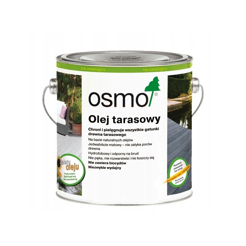 Osmo Olej Tarasowy do tarasów 009 Modrzew 2,5L