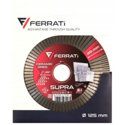 FERRATI Supra Tarcza Diamentowa 125mm x 22,23mm do cięcia gresu i ceramiki