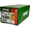 Spax Wkręty do drewna 8x120 Talerz TX Wirox 50szt