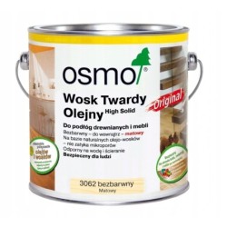 Wosk Twardy Olejny Osmo 3062 Matowy 125ml