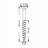 Spax Wkręty uniwersalne do drewna stal szlachetna 6x160mm 100szt