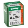 Spax Wkręty uniwersalne do drewna 3,5x30 WIROX 200szt