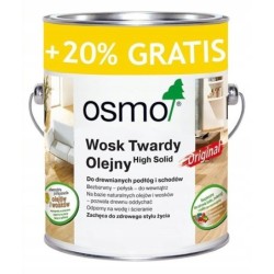 Osmo 3062 Wosk Twardy Olejny do drewna Bezbarwny Matowy 3L