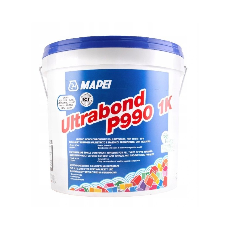 Mapei Ultrabond P990 1k Klej do parkietu 15kg + GRATIS