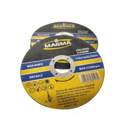 Magma Tarcza do cięcia stali metalu 115x22,23x1mm