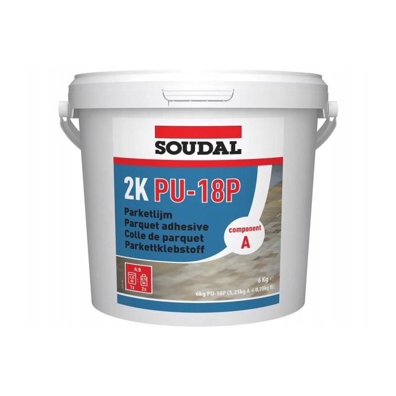 SOUDAL Klej Do Parkietów 2K PU-18P 10KG POLIURETANOWY