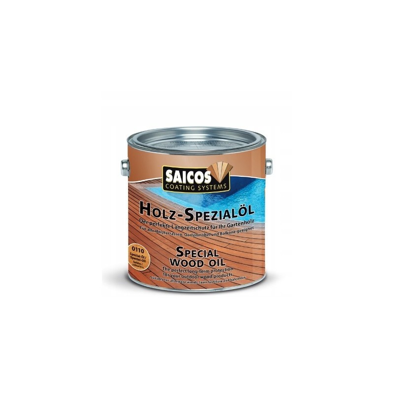 SAICOS OLEJ DO TARASÓW - 0118 kolor teak 2,5L