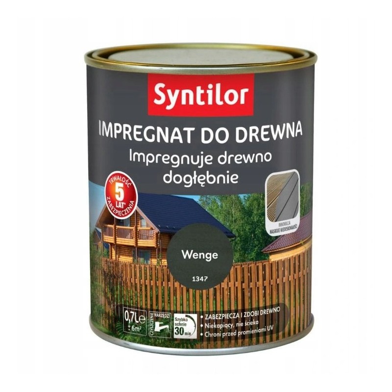 Impregnat do drewna Wenge 0,75L Syntilor