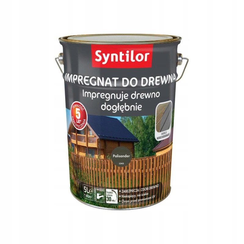 Syntilor Impregnat do drewna Palisander 5L