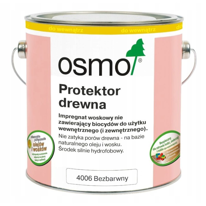 Osmo 4006 Protektor do drewna bezbarwny 0,75L