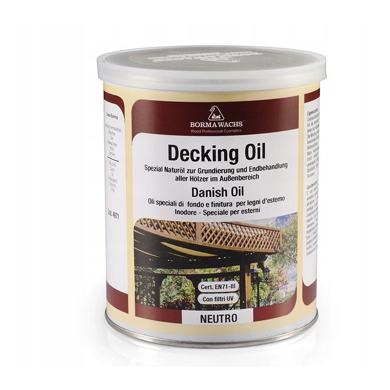 Borma Wachs Olej Duński Danish Oil do drewna 2,5L