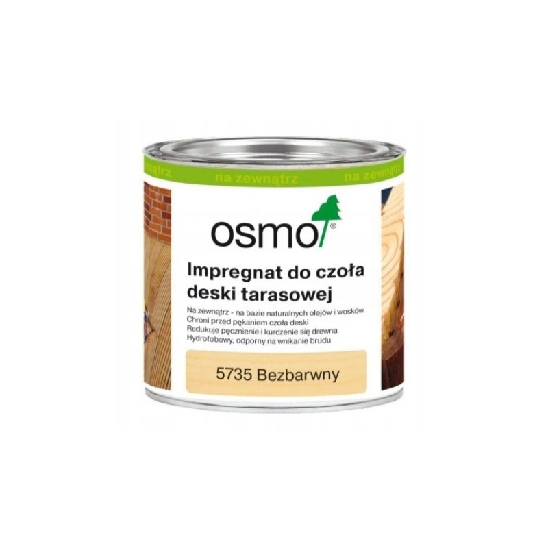 Osmo 5735 Impregnat do Czoła Deski Bezbarwny 375ml