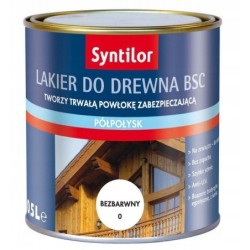 Syntilor Lakier BSC Zewnętrzny do drewna Półpołysk 0,25L