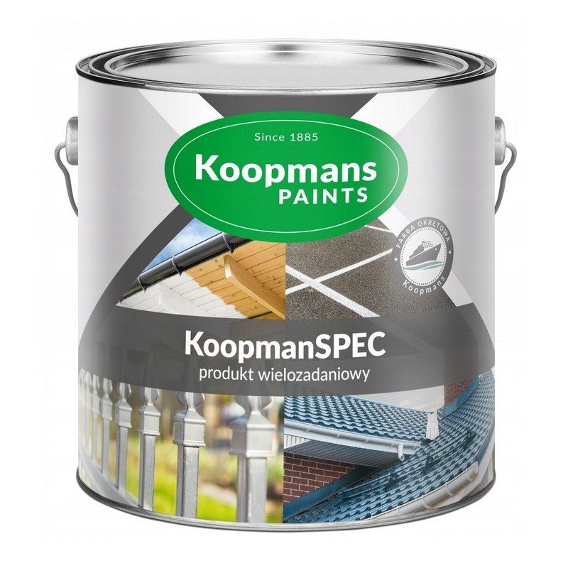 Koopmans Farba Okrętowa SPEC RAL 7046 Szary 0,75L