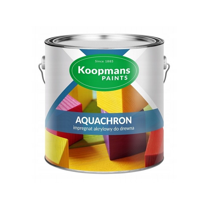 Koopmans AQUACHRON Impregnat Akrylowy do drewna Bezbarwny UV 2,5L