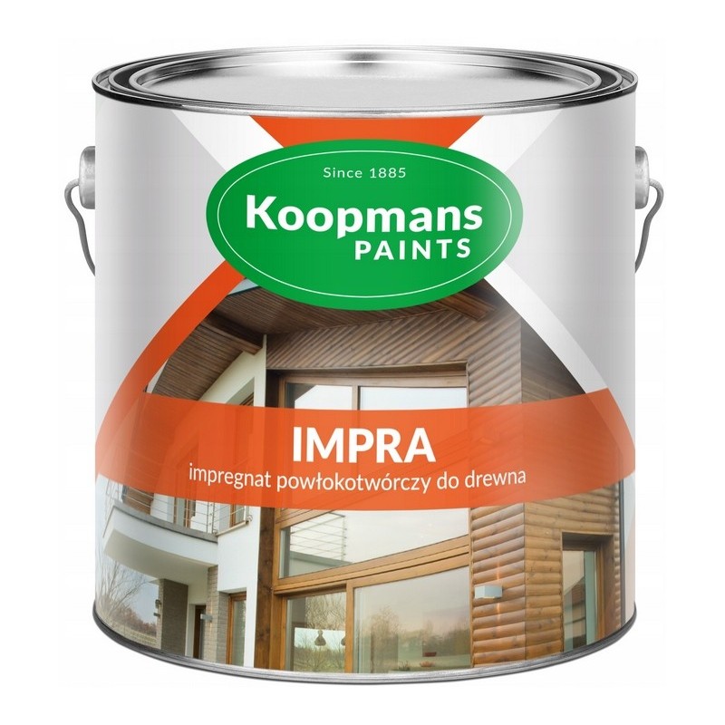 Koopmans Impra Impregnat do drewna kolor Szary Paryski 2,5L