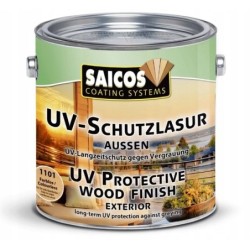 SAICOS 1101 Lazura do drewna UV Bezbarwna 125ml