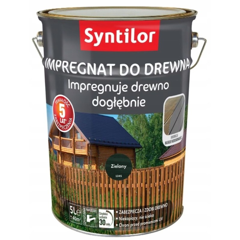 Syntilor Impregnat do drewna Zielony 5L