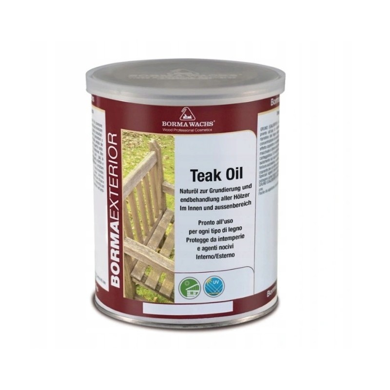 Borma Wachs Teak Oil Olej Tekowy Do Drewna Bezbarwny 5L