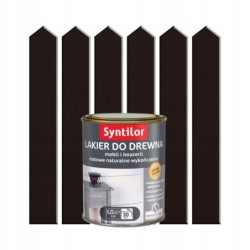 Syntilor Lakier do mebli drewna i boazerii Aquarethane Czarny 0,25L