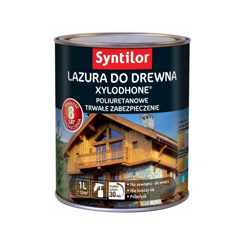 Syntilor XYLODHONE Lazura do drewna zewnątrz Wenge 1L