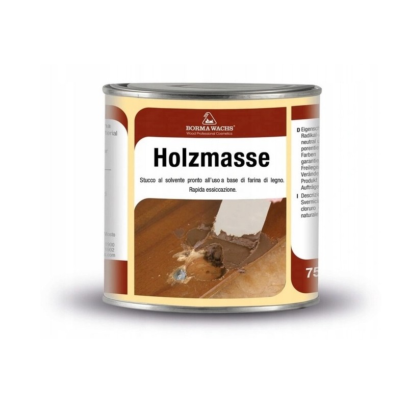 Borma Szpachla Do Drewna Holzmasse Jesion 0,75L