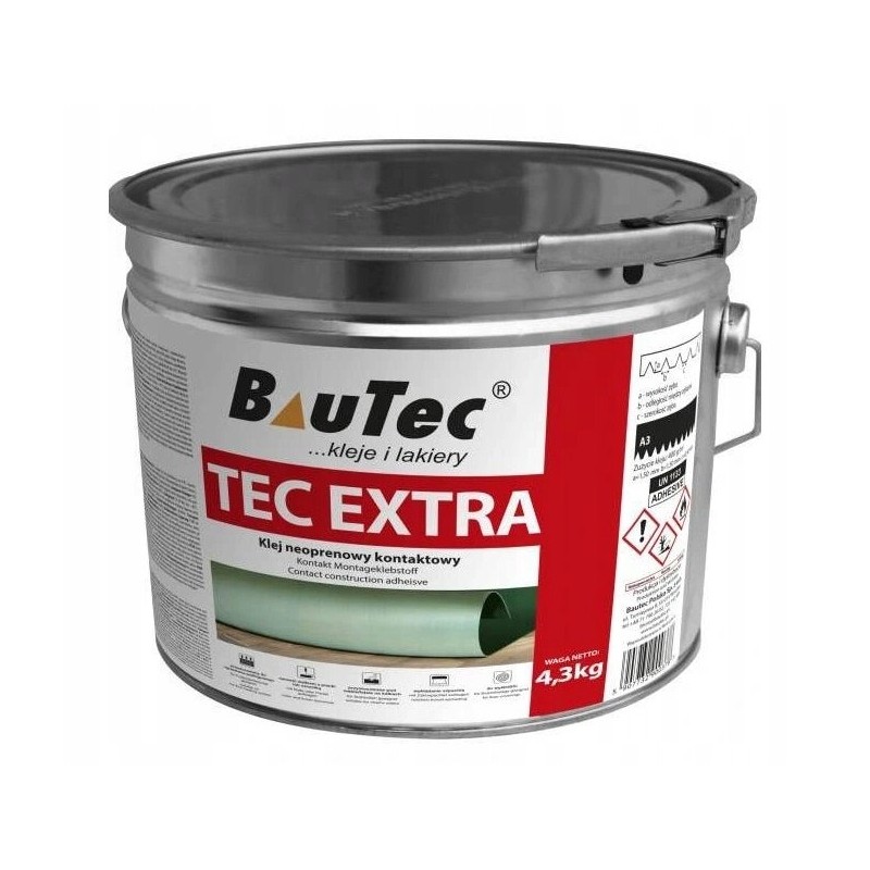 Bautec Klej do Paneli Winylowych TEC EXTRA 4,3kg