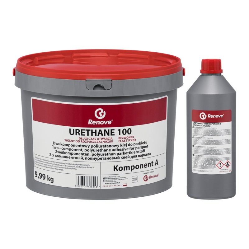 Renove Urethane 100 Klej poliuretanowy 10kg + Gratis Szpachelka