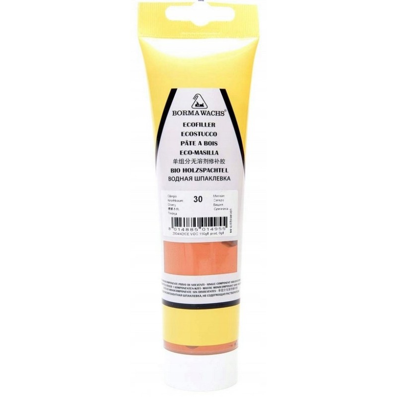 Borma Wachs Twarda Szpachla Do Drewna Czereśnia 200g