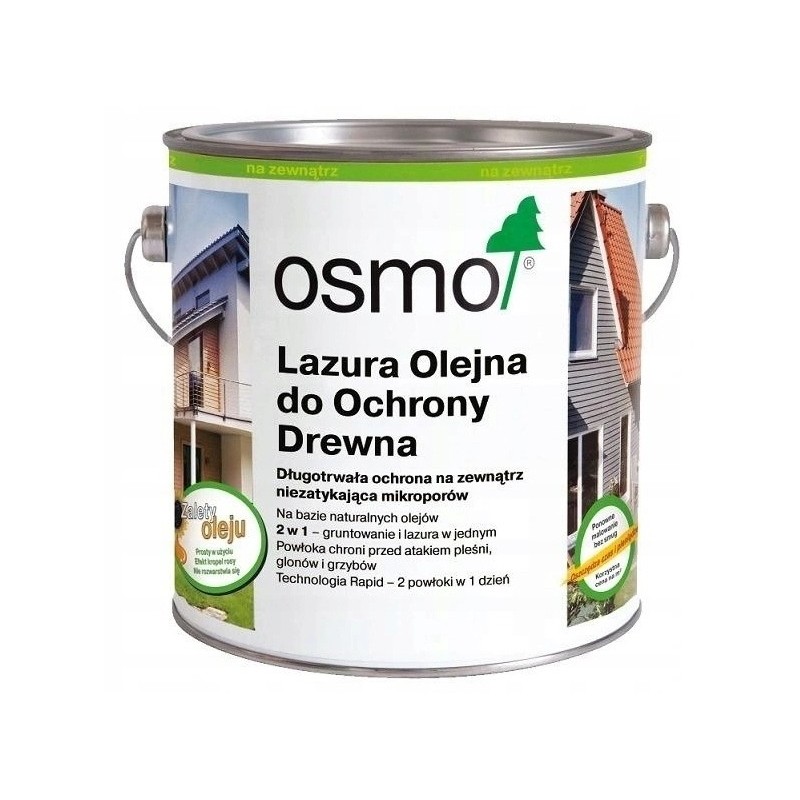 Osmo 706 Lazura Olejna Ochronna do drewna Dąb 2,5L