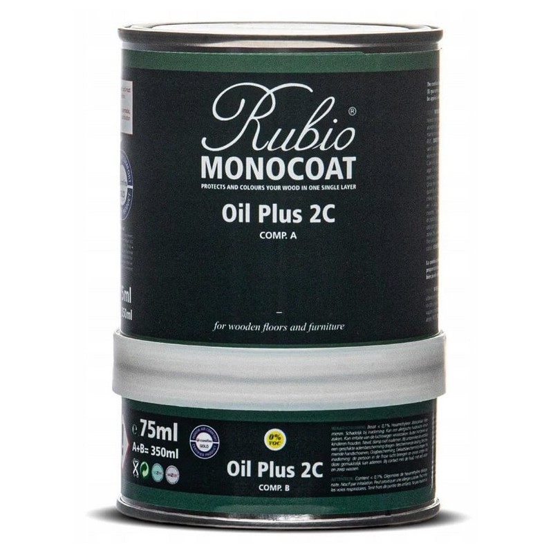 Rubio Monocoat Oil +2C Olej Jednowarstwowy Do Drewna Cotton White 350ml