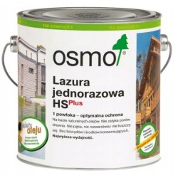 OSMO 9261 Lazura Jednorazowa HS do drewna Kolor ORZECH 2,5L